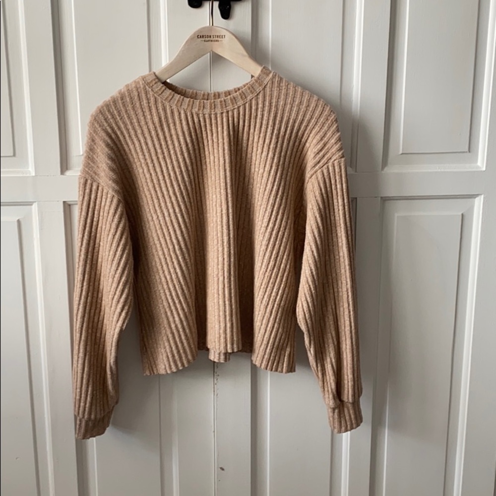Zara cropped sweater - hardly worn